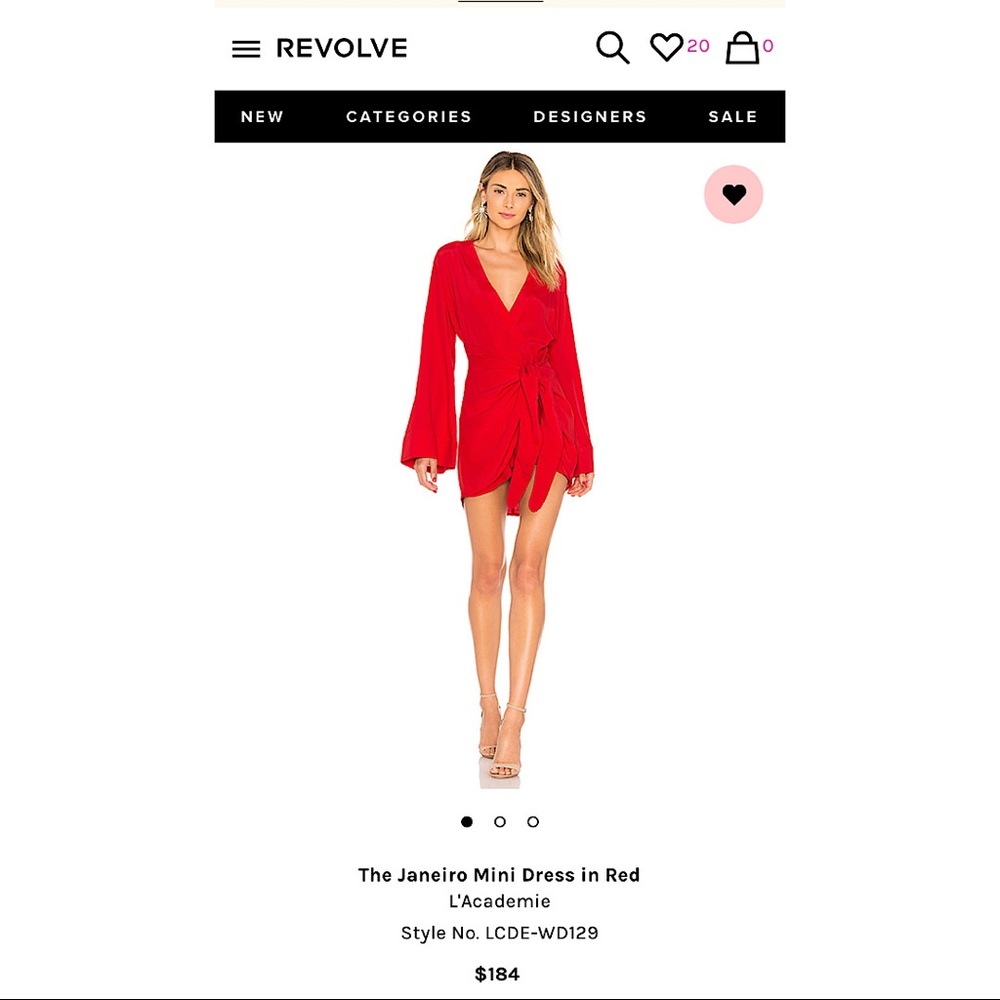 REVOLVE L’acadmie Red Dress
